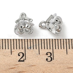 Латунные микро проложить кубического циркония подвески&nbsp;KK-S350-14P