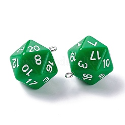 Непрозрачные акриловые подвески&nbsp;MACR-O044-03-01C