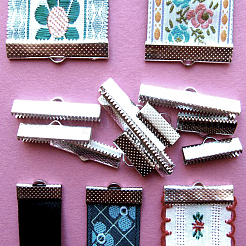 145 шт. 6 стиля обжимные концы железной ленты&nbsp;IFIN-CJ0001-49