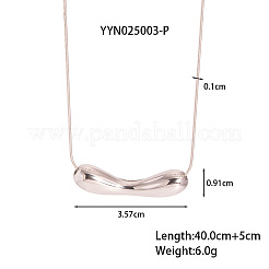 Элегантные подвески в форме арахиса из нержавеющей стали 304&nbsp;PE9238-2