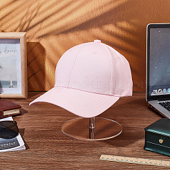 Демонстрация акриловой шляпы/парика&nbsp;ODIS-WH0079-032A-01