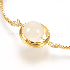 Браслеты из натурального смешанного камня&nbsp;BJEW-JB03913