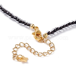 Набор ожерелий с подвесками в виде звезд и луны для девочек-подростков&nbsp;NJEW-JN03738-01