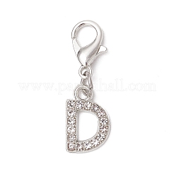 26 шт. 26 стиля подвеска из сплава со стразами&nbsp;HJEW-JM03172-02