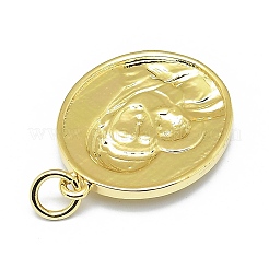 Латунные подвески&nbsp;LS-KK-M207-C02-01G