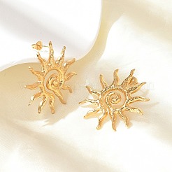 Серьги-гвоздики из нержавеющей стали 304 для женщин&nbsp;EJEW-B121-01G-02