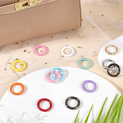 32 шт. 16 стиля застежек для ключей из цинкового сплава&nbsp;FIND-CP0001-57