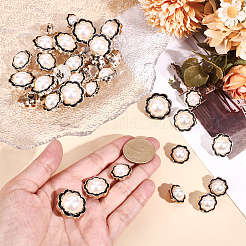 36 шт. 3 вида пластиковых пуговиц с 1 отверстиями&nbsp;BUTT-HY0001-25