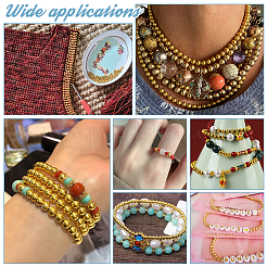 Spacer бисер латунные&nbsp;KK-PH0006-38B