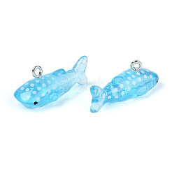 Подвески из прозрачной смолы на тему морских животных&nbsp;LS-X-RESI-D071-04A