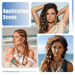 3 пакетик 3-х цветных пластиковых европейских бусин&nbsp;KY-CA0001-63B