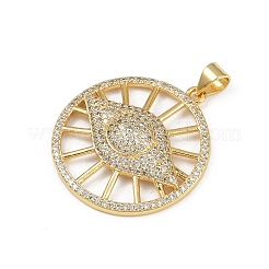 Латунные микро проложить кубического циркония подвески&nbsp;KK-S528-05G