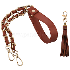 1 шт. цепочки для кошелька из сплава искусственной кожи&nbsp;DIY-CL0002-25B