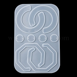 Геометрические подвески и соединения силиконовые Молды&nbsp;DIY-YW0006-73