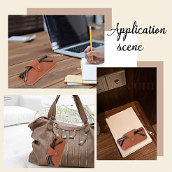 1шт прямоугольный футляр для очков из искусственной кожи&nbsp;AJEW-CN0005-50A