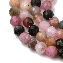 Натуральный турмалин бисер нитей&nbsp;G-R362-11