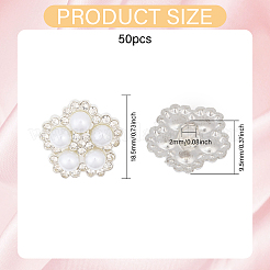 50 шт. пуговицы из сплава&nbsp;DIY-CA0006-95