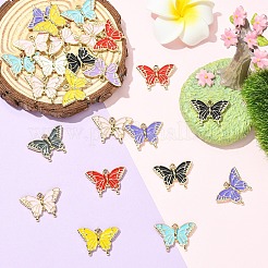 24 шт. подвески из эмалевого сплава с УФ-покрытием&nbsp;FIND-YW0010-83