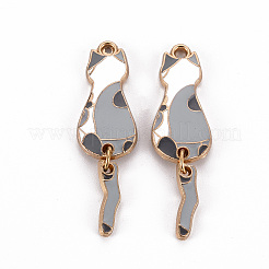 Подвески из экологически чистого сплава с эмалью&nbsp;LS-X-ENAM-T011-84D-NR