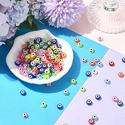 200 шт. Прозрачные акриловые бусины&nbsp;TACR-YW0002-08M