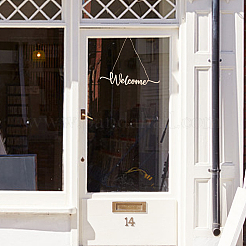 5 комплект 5 деревянных дверных табличек&nbsp;AJEW-CN0001-50