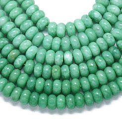 Натуральный Malaysia нефритовые бусы пряди&nbsp;G-B165-G01-6x10mm-01