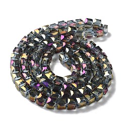 Гальванические стеклянные бусины&nbsp;EGLA-R064-6mm-08