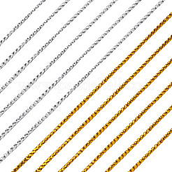 2 рулон металлизированной нити 2 цветов&nbsp;OCOR-TA0001-87