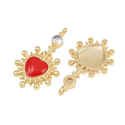 Латунные микро проложить кубического циркония подвески&nbsp;KK-C132-32G