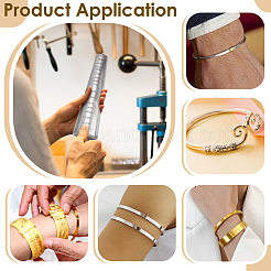 Ювелирный инструмент круглый браслет из нержавеющей стали оправка для браслета&nbsp;TOOL-BC0003-36A