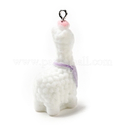 Кулоны из флокированной смолы&nbsp;FIND-I044-19B