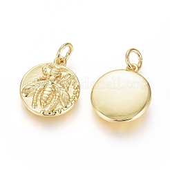 Латунь подвески&nbsp;KK-G389-08G