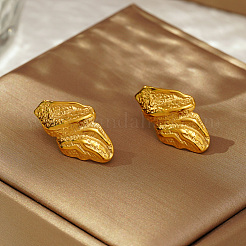 Стильные геометрические серьги-гвоздики из нержавеющей стали 304&nbsp;IC1123