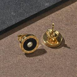 Серьги из нержавеющей стали 304&nbsp;EJEW-D350-04G-02