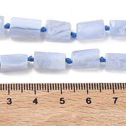 Натуральный голубой кружевной агат бисер нитей&nbsp;G-C270-K21