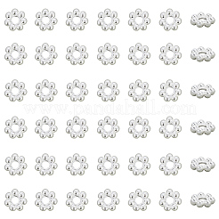 80 шт. разделительные бусины из нержавеющей стали 304&nbsp;STAS-BBC0008-27D-P