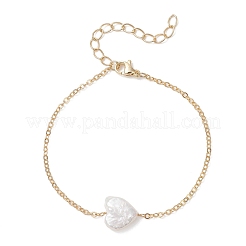 Браслеты из натуральных бусин жемчуга кеши&nbsp;BJEW-JB13171