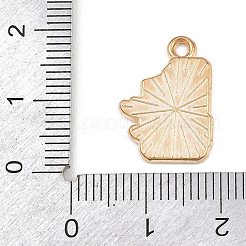 Подвески из сплава с эмалью ко дню святого валентина&nbsp;ENAM-I084-01KCG-14