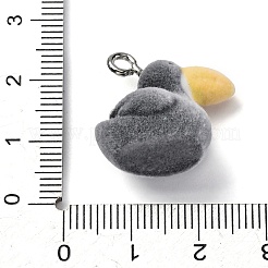 Кулоны из флокированной смолы&nbsp;FIND-S001-14I