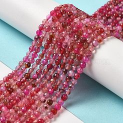 Природный агат бисер нитей&nbsp;G-G079-A01-01