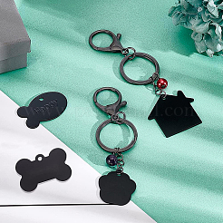 32шт. 4-х стильные алюминиевые подвески&nbsp;ALUM-BC0001-66