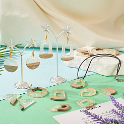 16шт 8 деревянных подвески&nbsp;FIND-TA0005-92