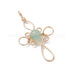 Подвески из натуральной лазурита/зеленого авантюрина/аметиста/тигрового глаза/сердолика&nbsp;PALLOY-JF03049