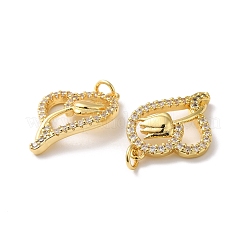 Стойки обшивки латунь кубического циркония подвески&nbsp;KK-D074-14G