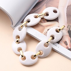 Цепочки из акрила в зернах ручной работы&nbsp;AJEW-JB00744-02