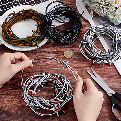 4 шт. 4 цвета пластика для Хэллоуина с железом внутри&nbsp;KY-GA0001-40