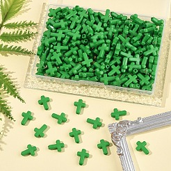 200 шт. Непрозрачные акриловые бусины&nbsp;SACR-FS0001-39J