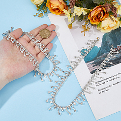 2 шт. сплава стразов звеньевая цепь ремень сапог&nbsp;HJEW-HS00053