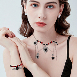 16шт 8 стиля подвески из сплава с эмалью&nbsp;ENAM-GA0001-20