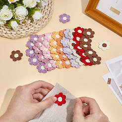 54 шт. 9-цветные полиэстеровые нитки для вышивки&nbsp;PATC-MA0001-40